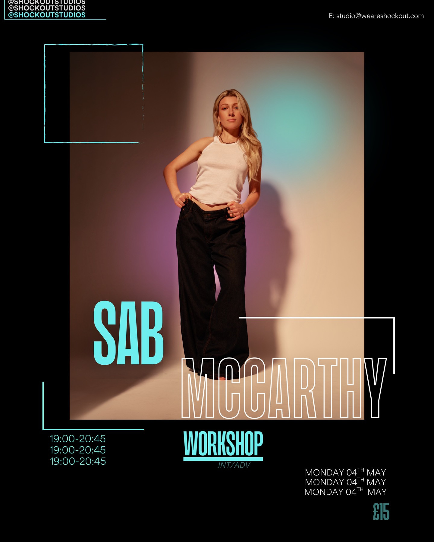 Workshop with Sab McCarthy