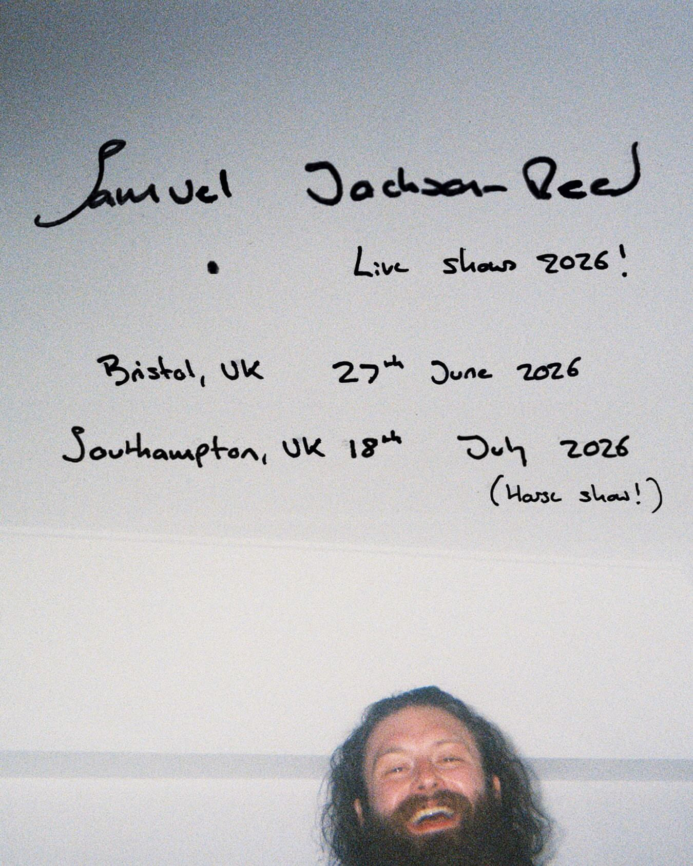 Samuel Jackson Reed Live Shows
