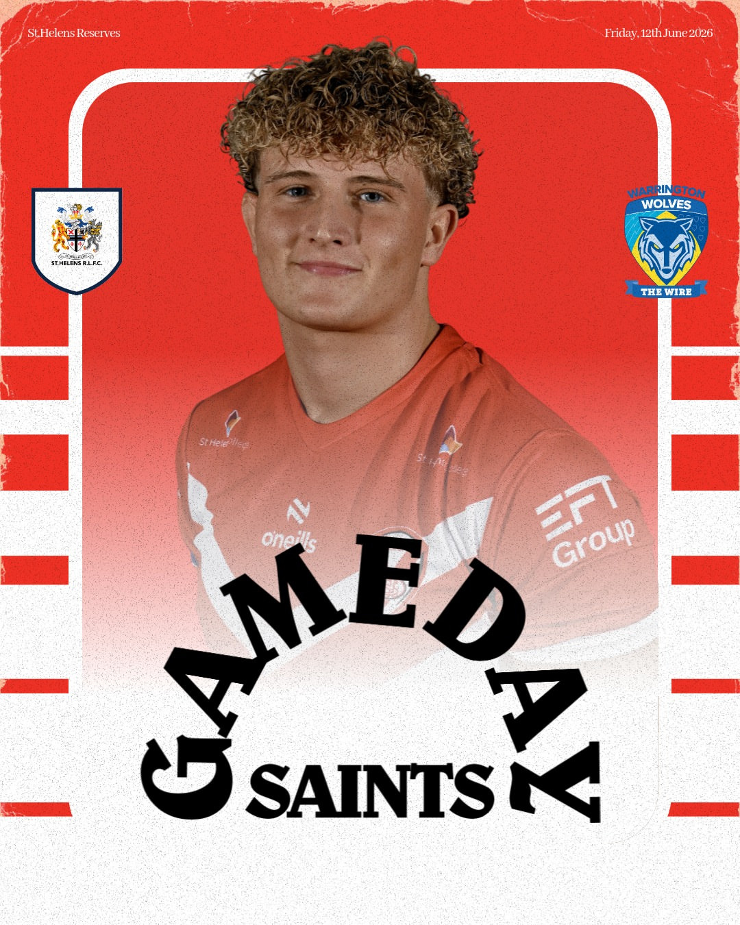 Reserves Game Day vs Warrington Wolves
