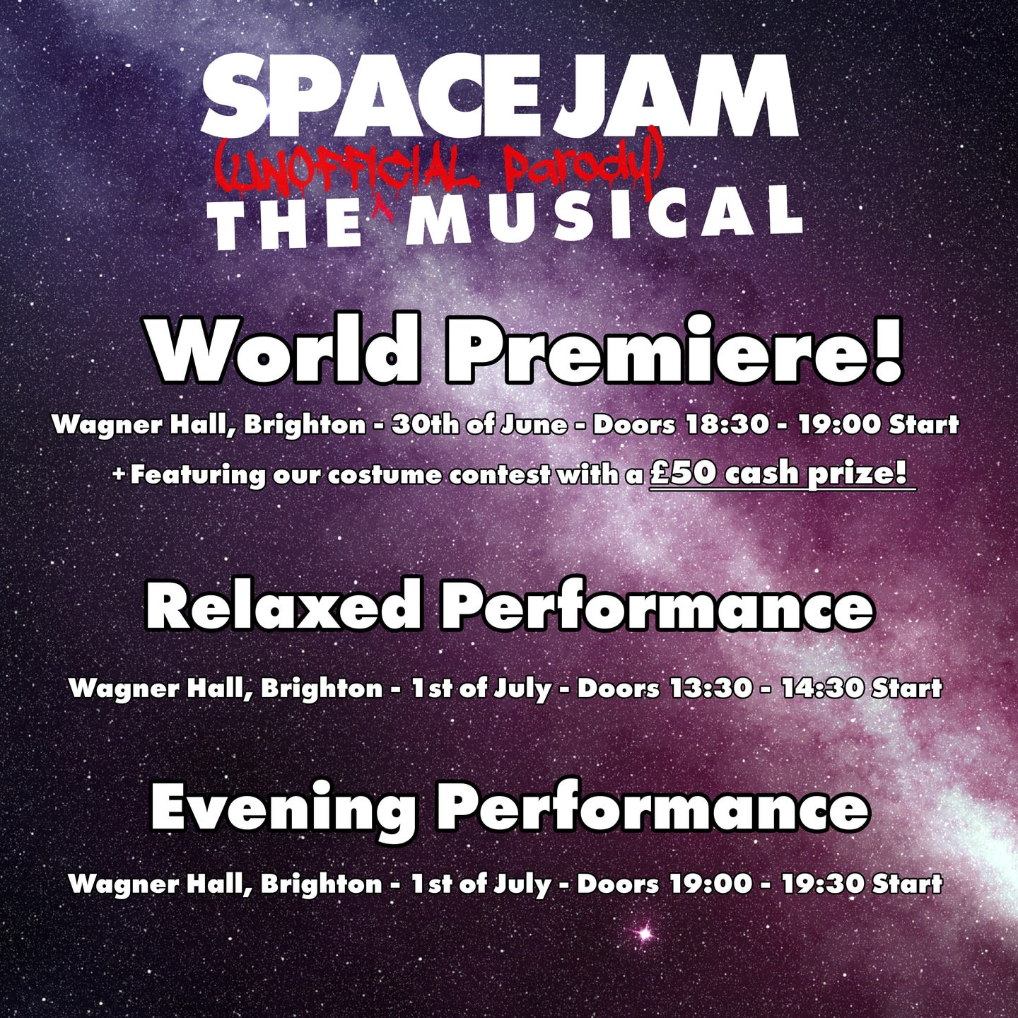 Space Jam: The (Unofficial Parody) Musical
