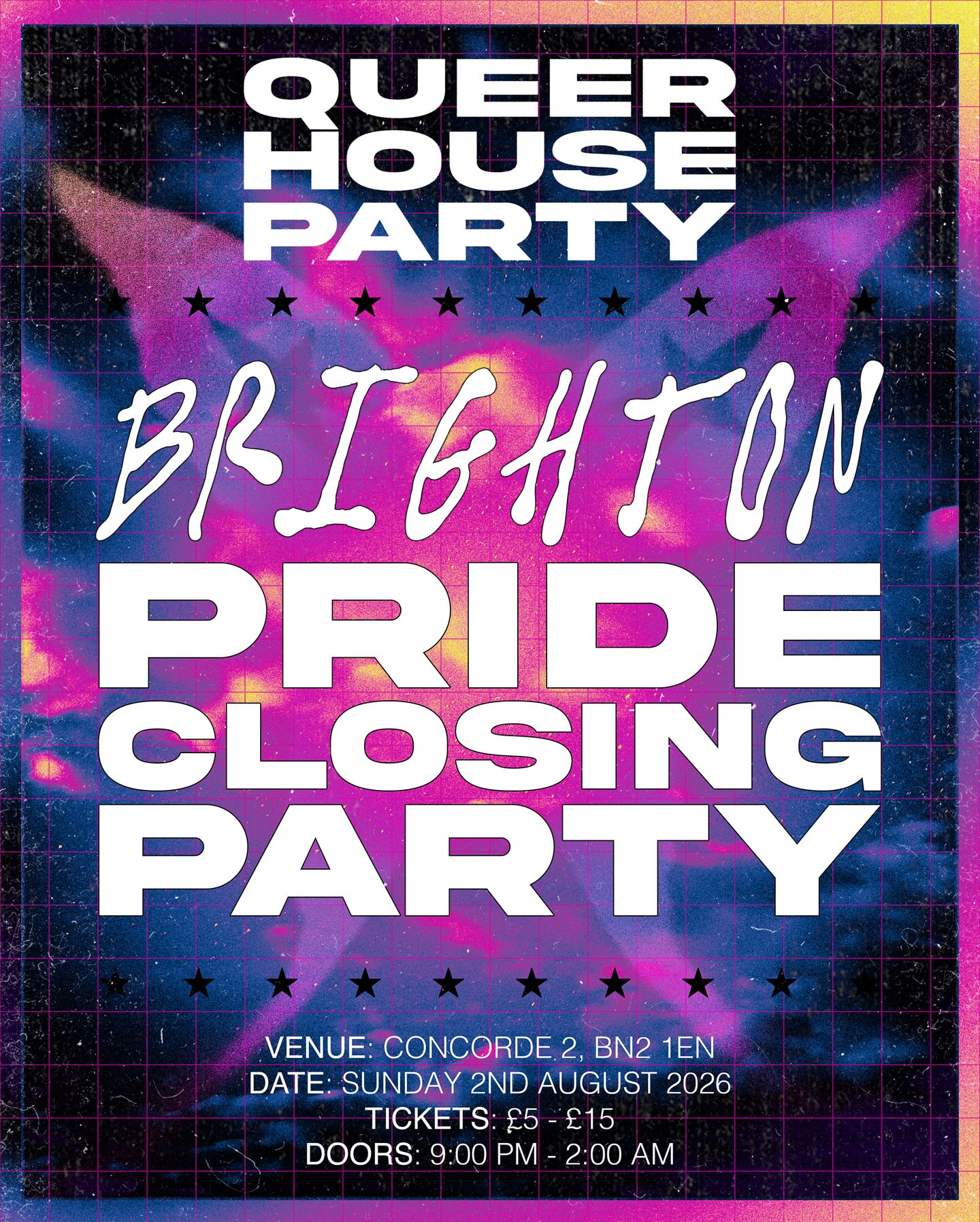 Queer House Party Brighton Pride Closing Party