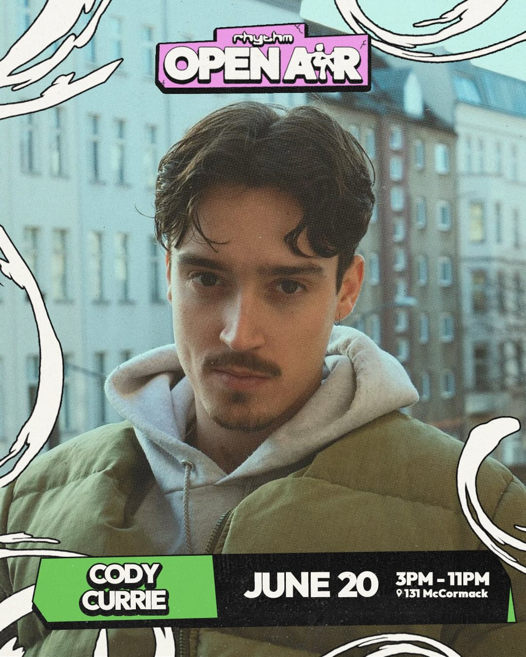 Rhythm Open Air welcomes Cody Currie