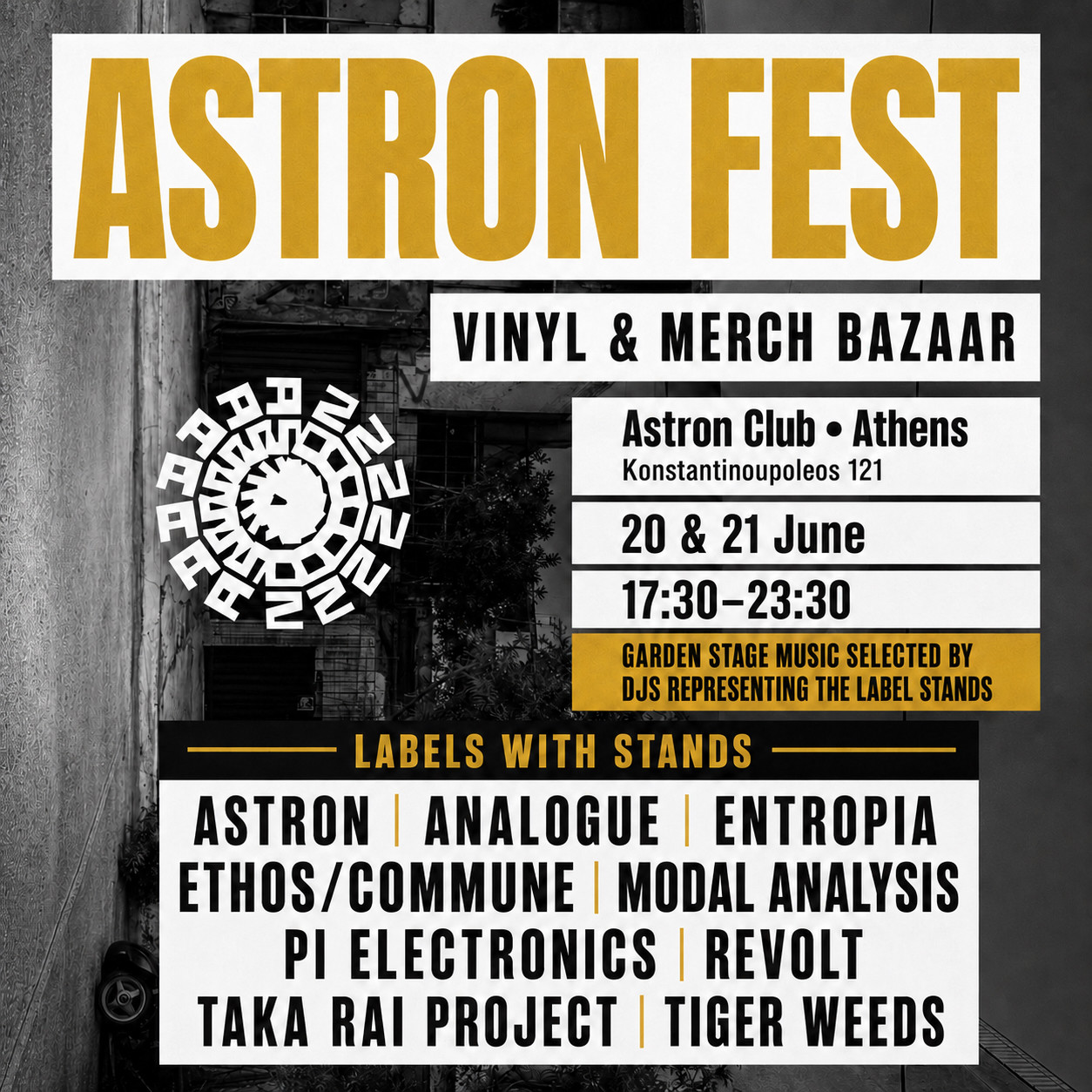 Astron Fest - Vinyl & Merch Bazaar