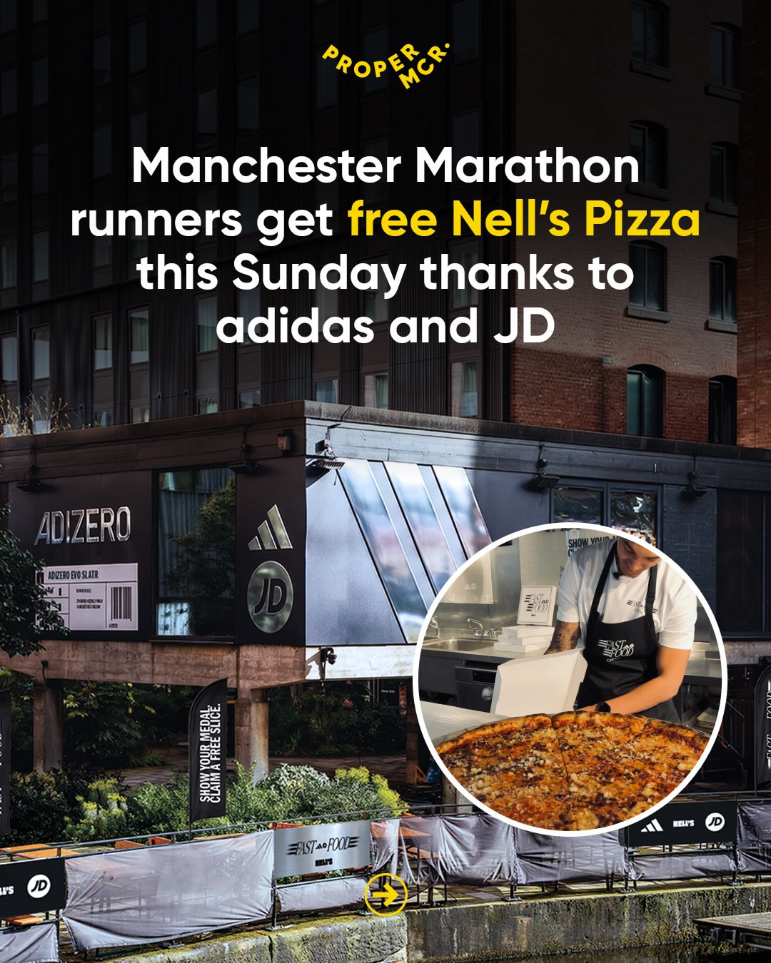 Manchester Marathon Runner Reward