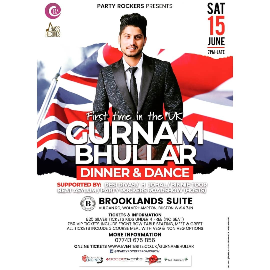 Gurnam Bhullar Live in UK