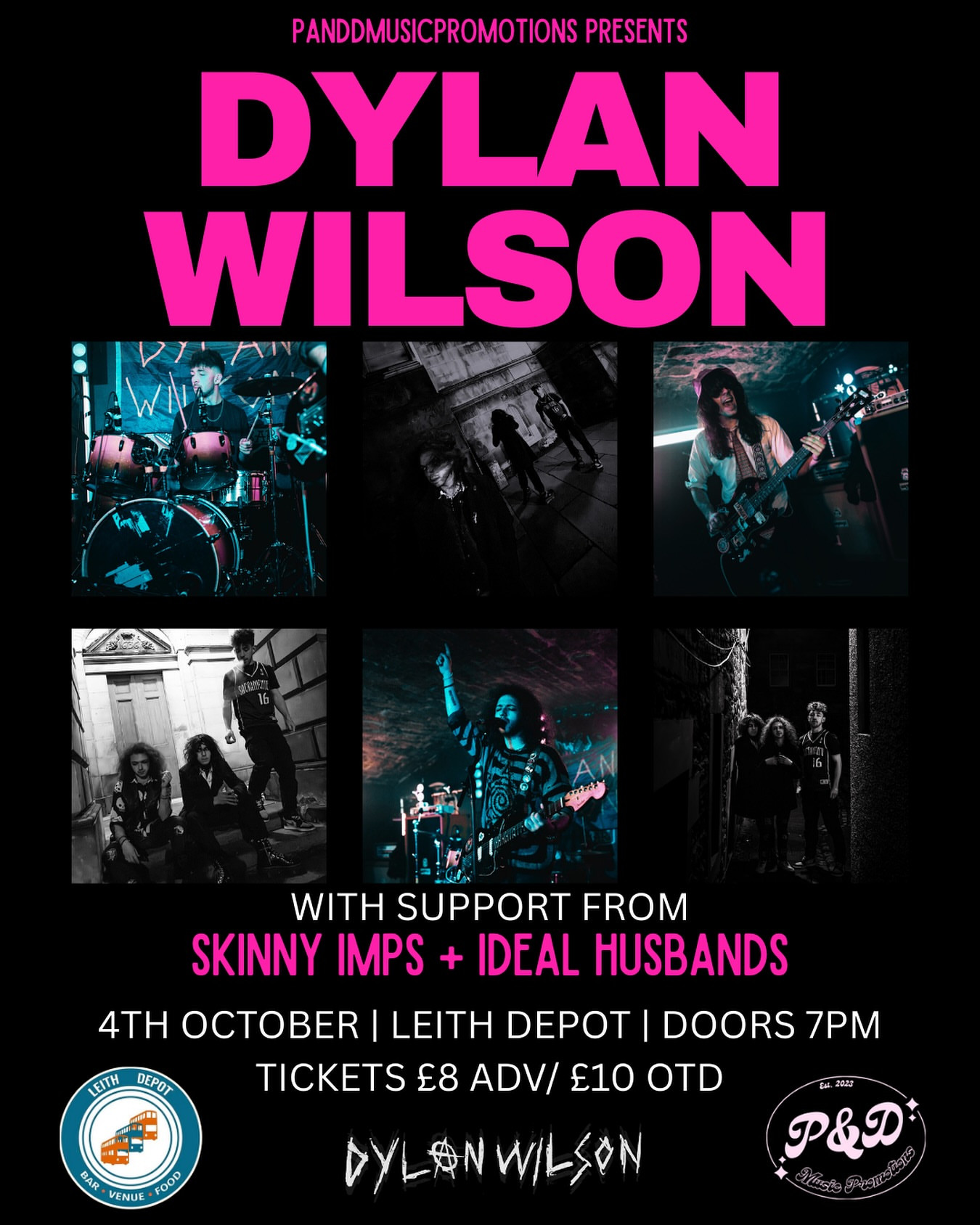 Dylan Wilson at Leith Depot