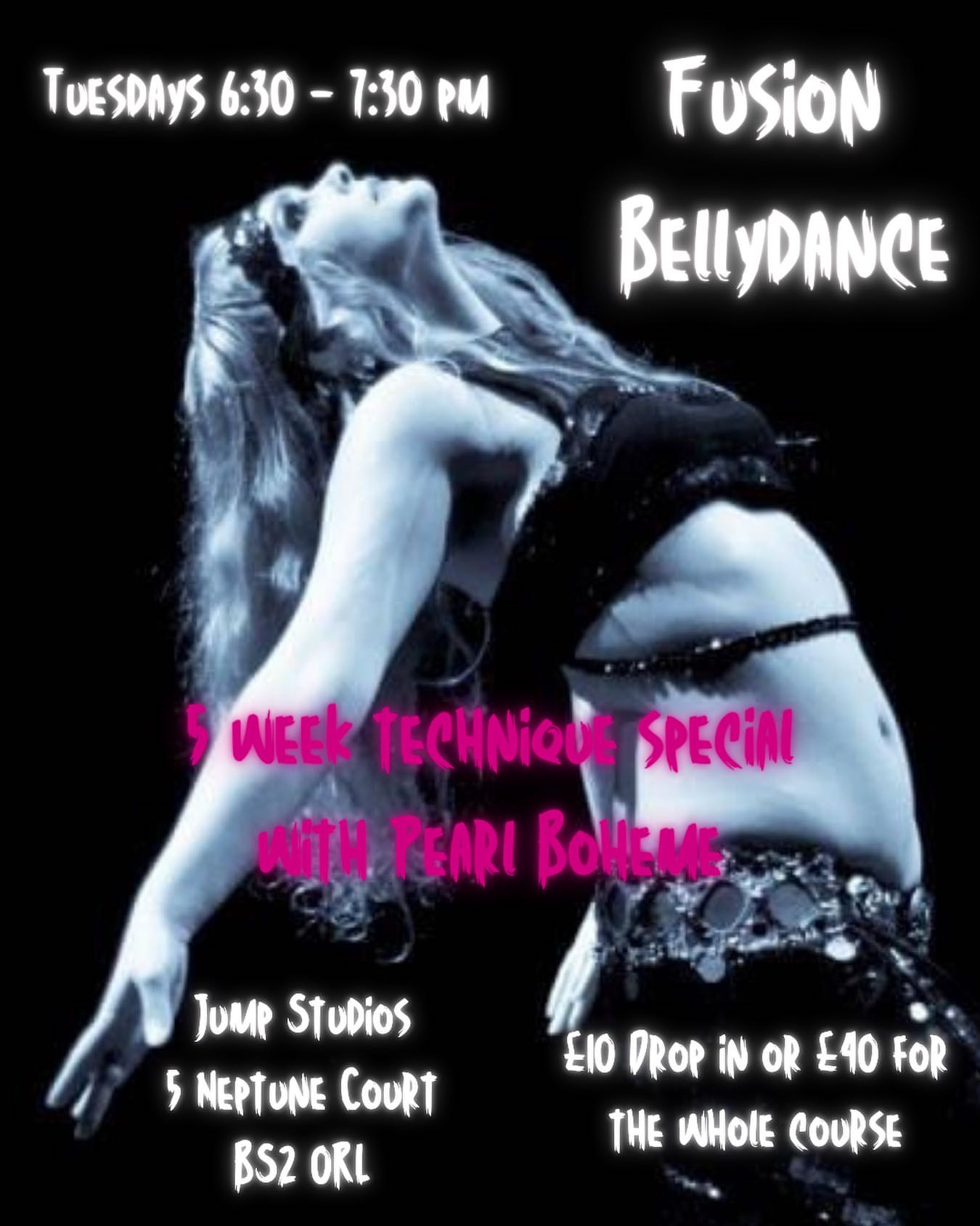 Fusion Bellydance Technique Special with Pearl Boheme