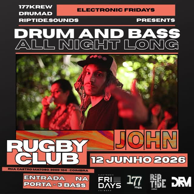 Drum & Bass featuring John at Rugby Lounge Club
