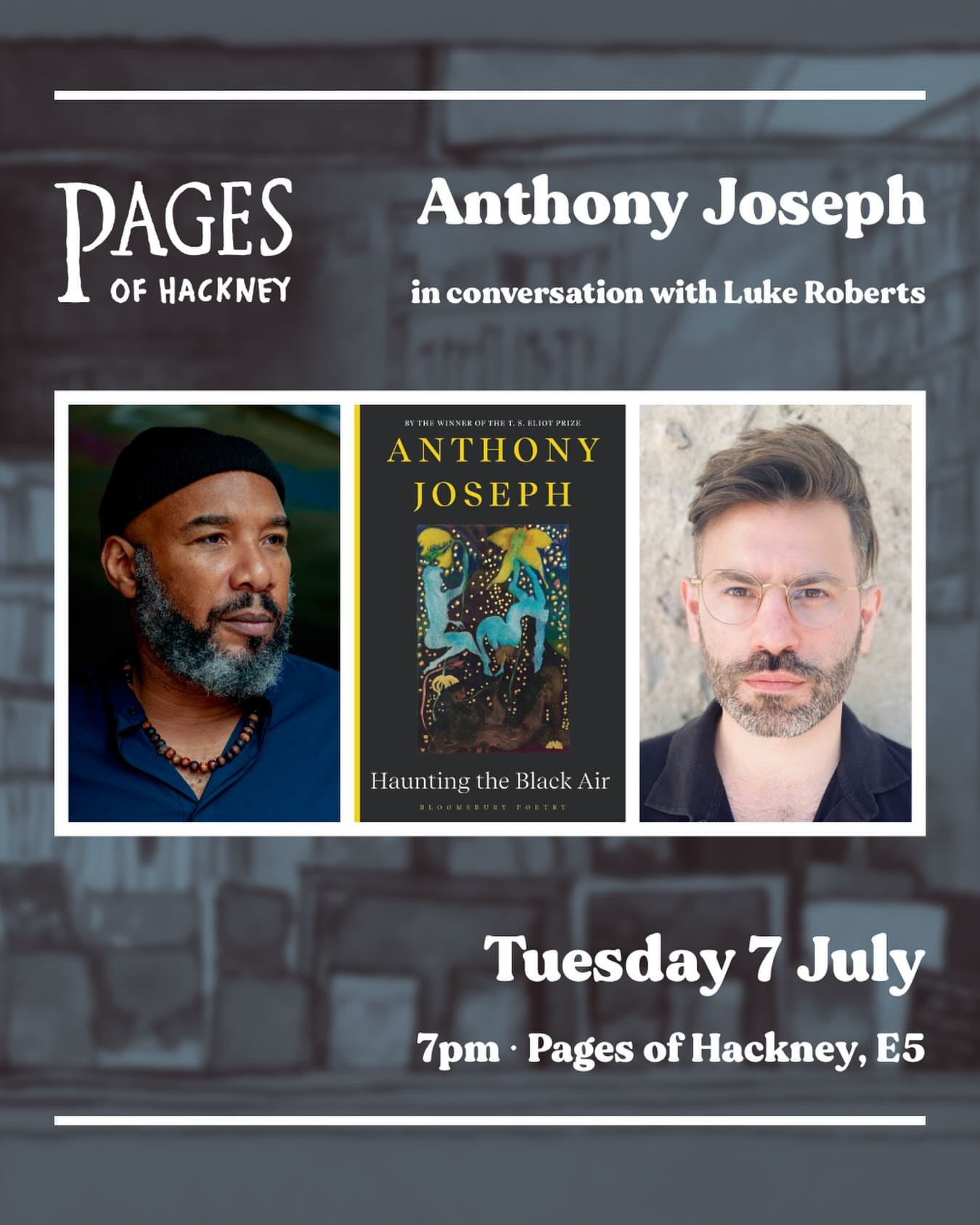 Anthony Joseph in conversation with Luke Roberts