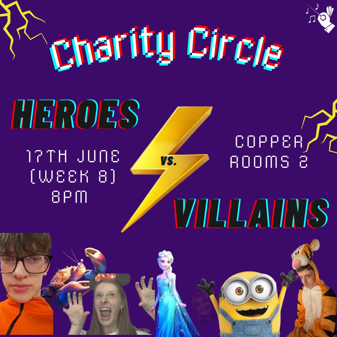 Charity Circle: Heroes & Villains
