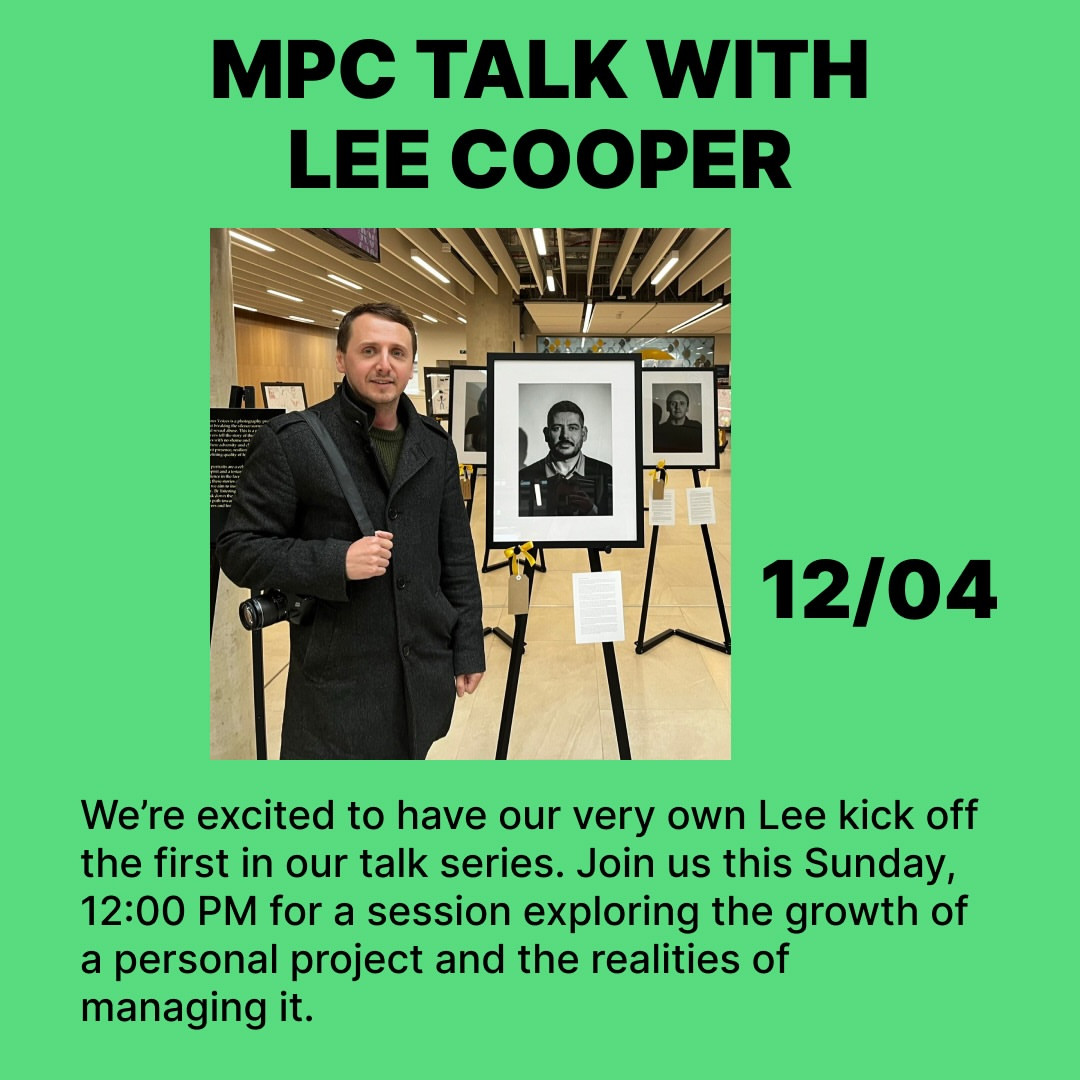 MPC Artists Talk with Lee Cooper
