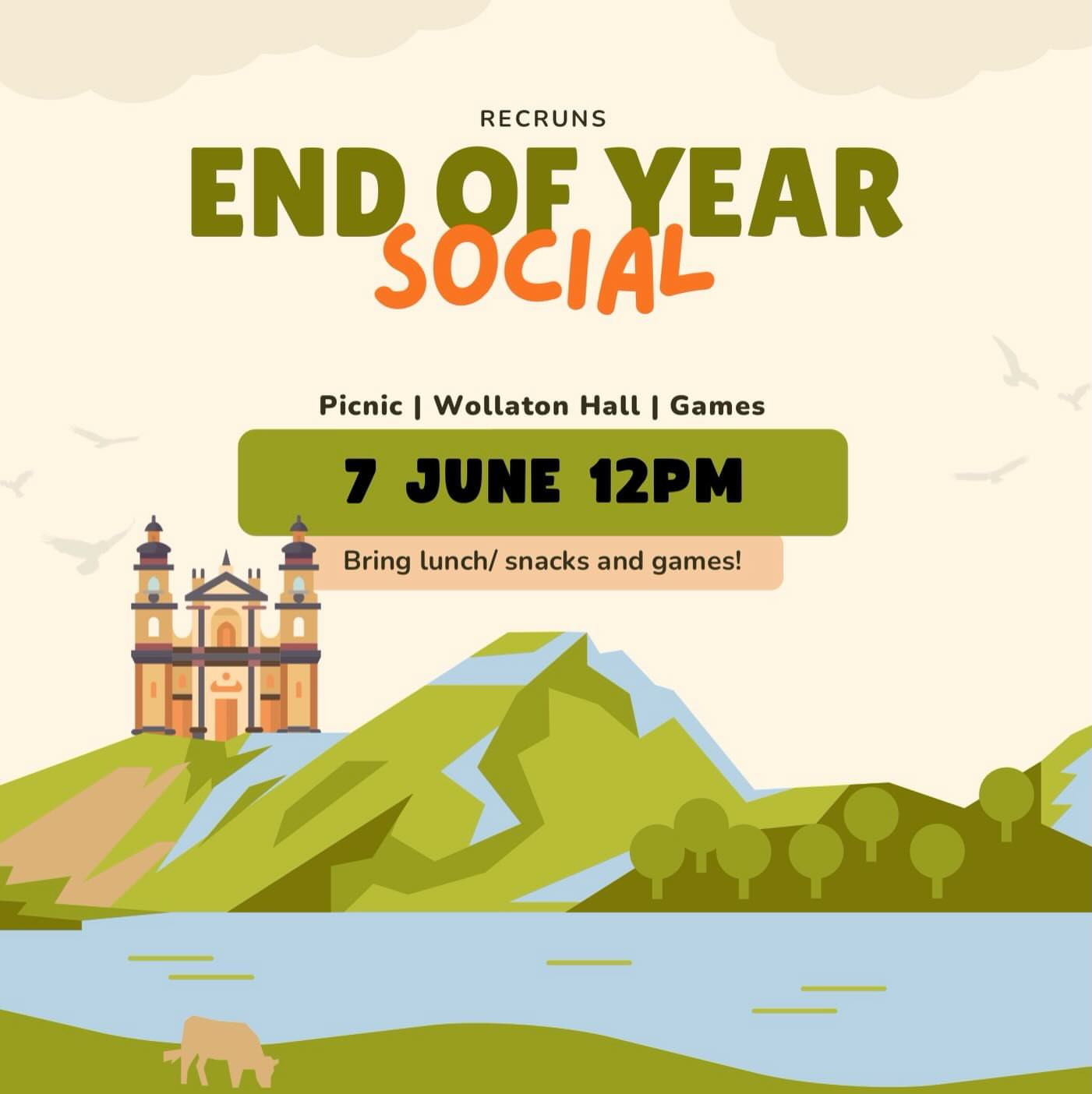 End of year social