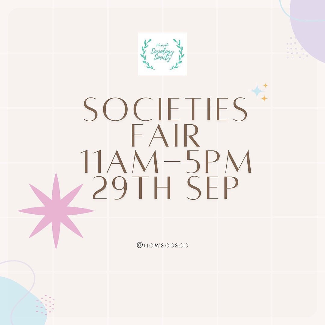 Societies Fair & Sociology Pub Quiz