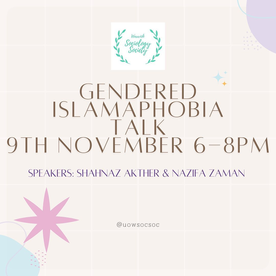 Gendered Islamophobia Talk