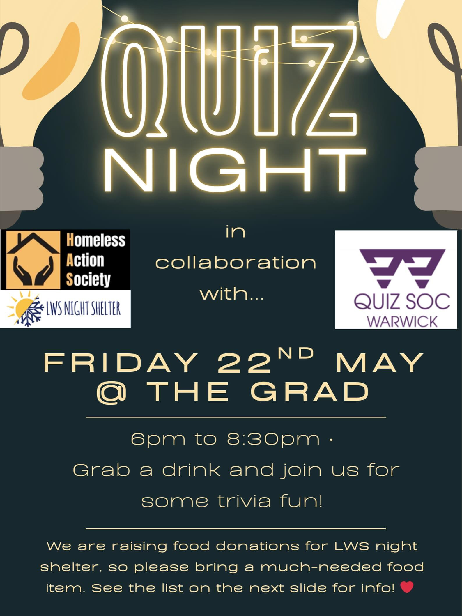 Charity Pub Quiz