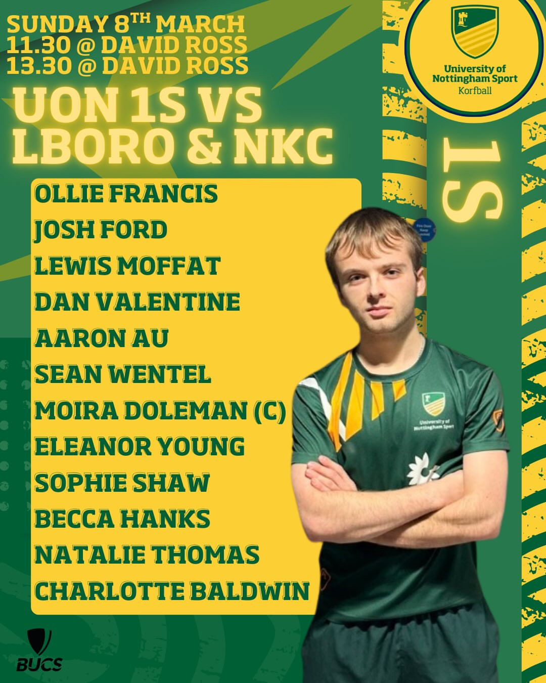 UON 1s vs LBORO & NKC