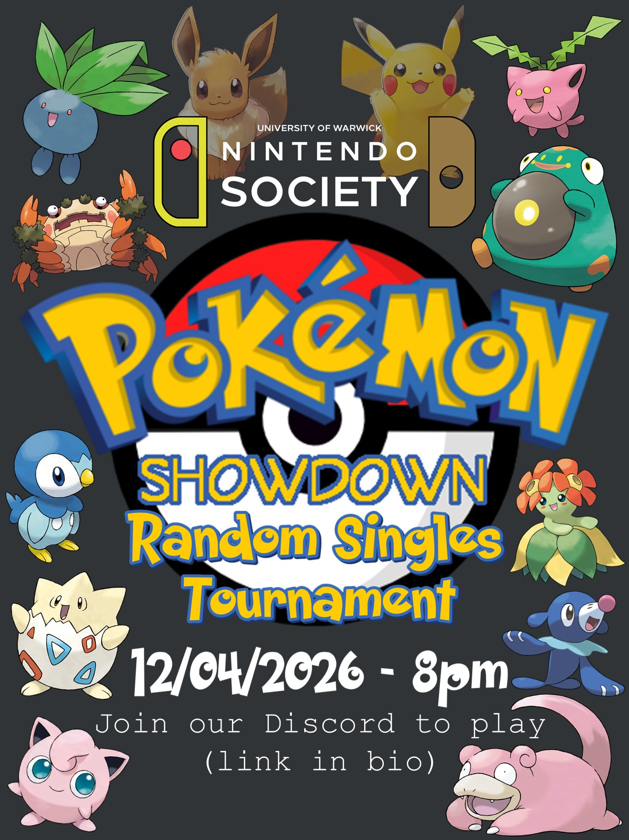 Pokémon Showdown Random Singles Tournament