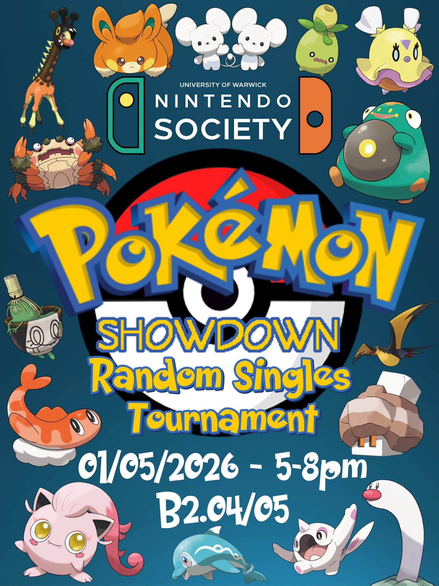 Pokémon Showdown Random Singles Tournament