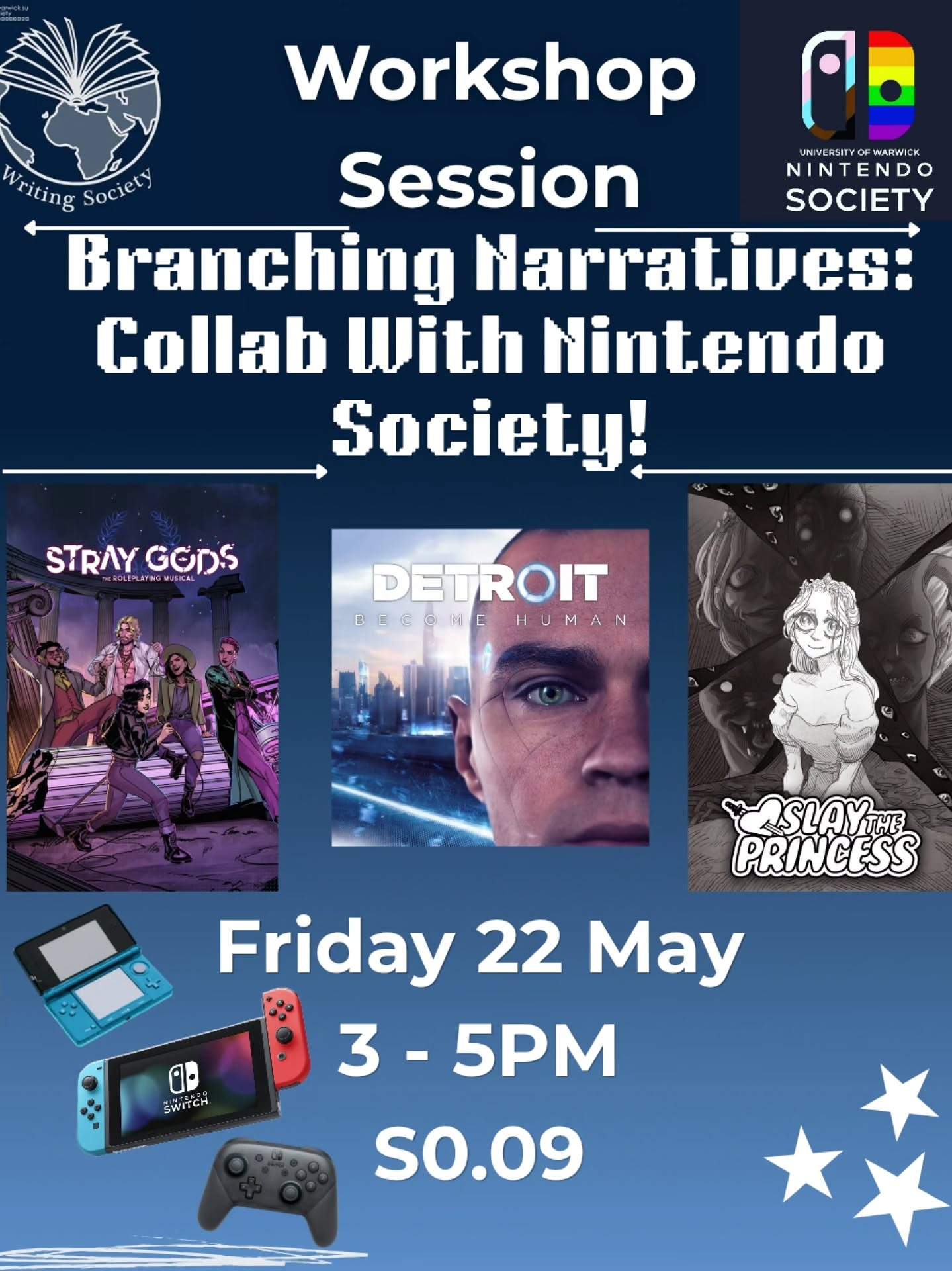 Branching Narratives: Collab With Nintendo Society!
