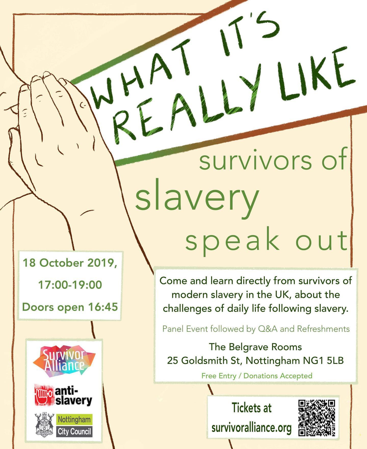 What it’s really like: Survivors of Slavery speak out.