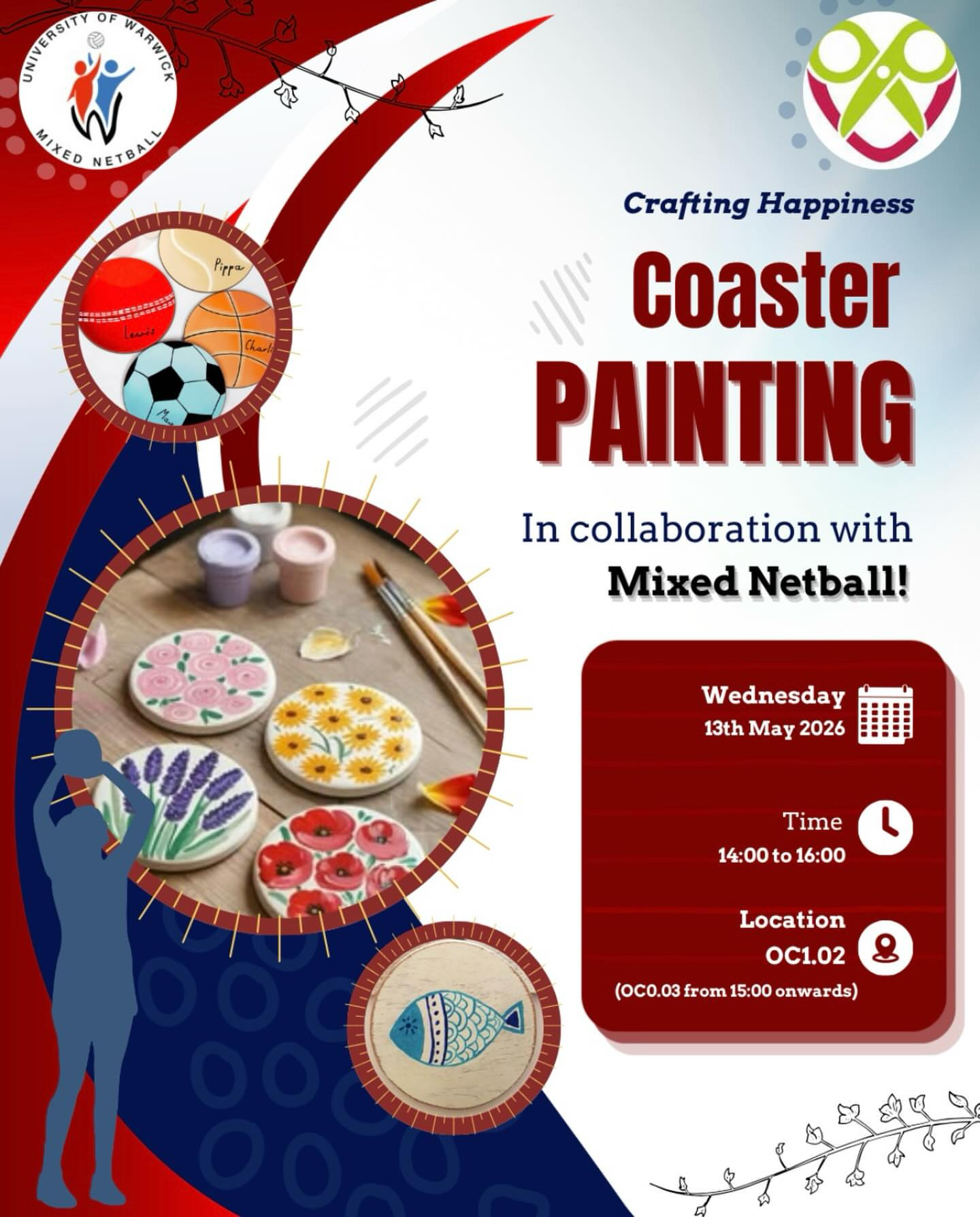 Coaster Painting