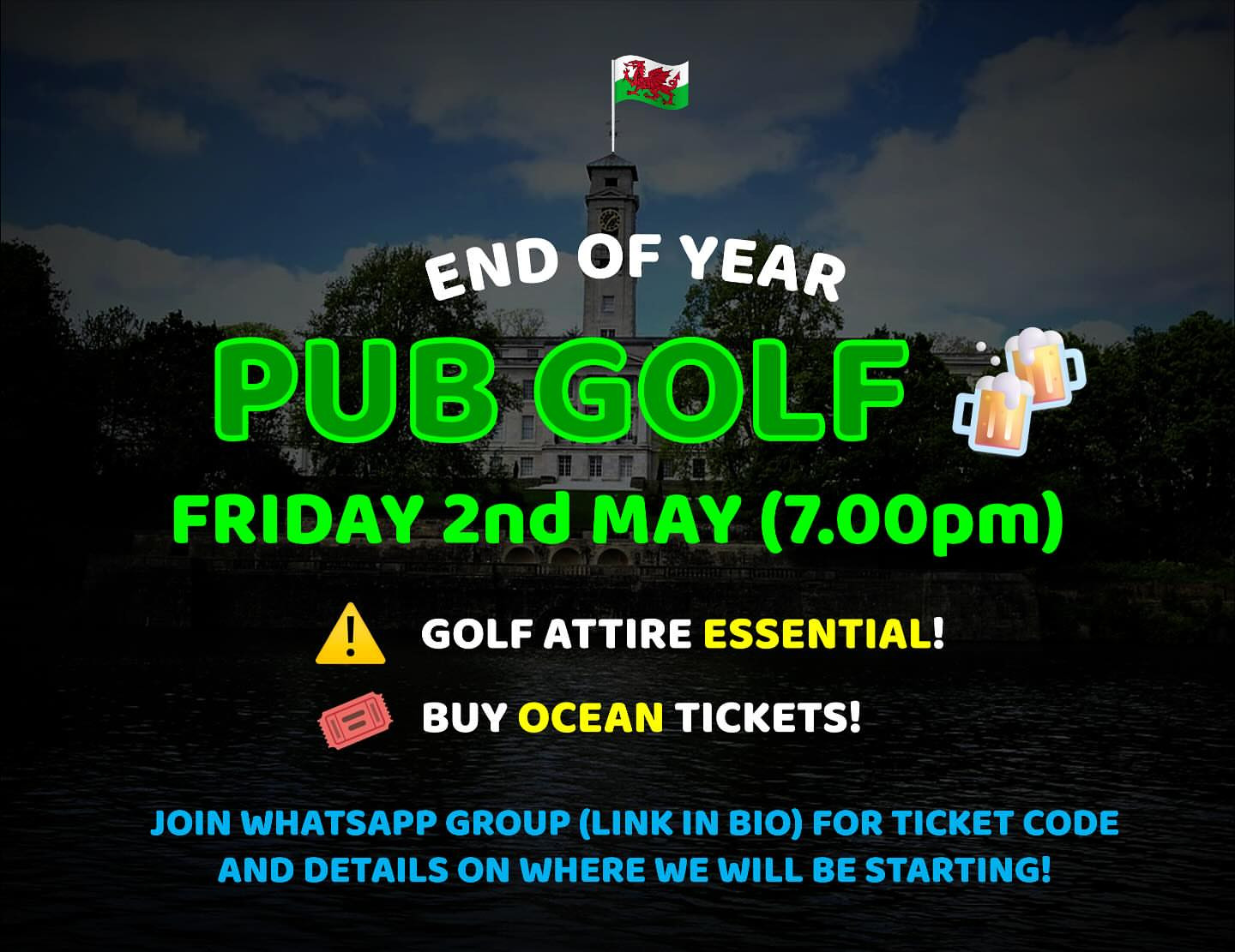 End of Year Pub Golf