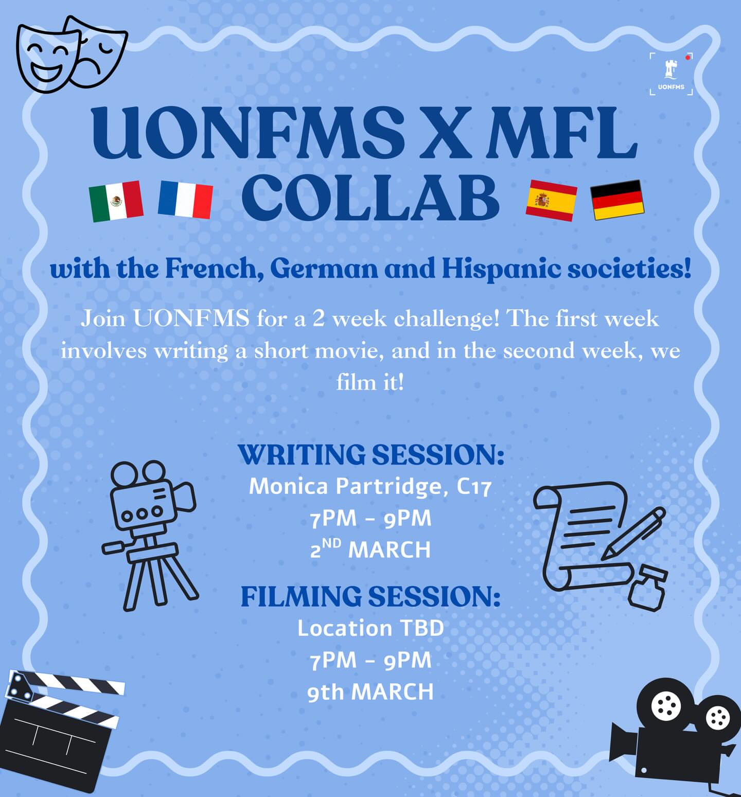 Language Societies Collab - 2 week challenge
