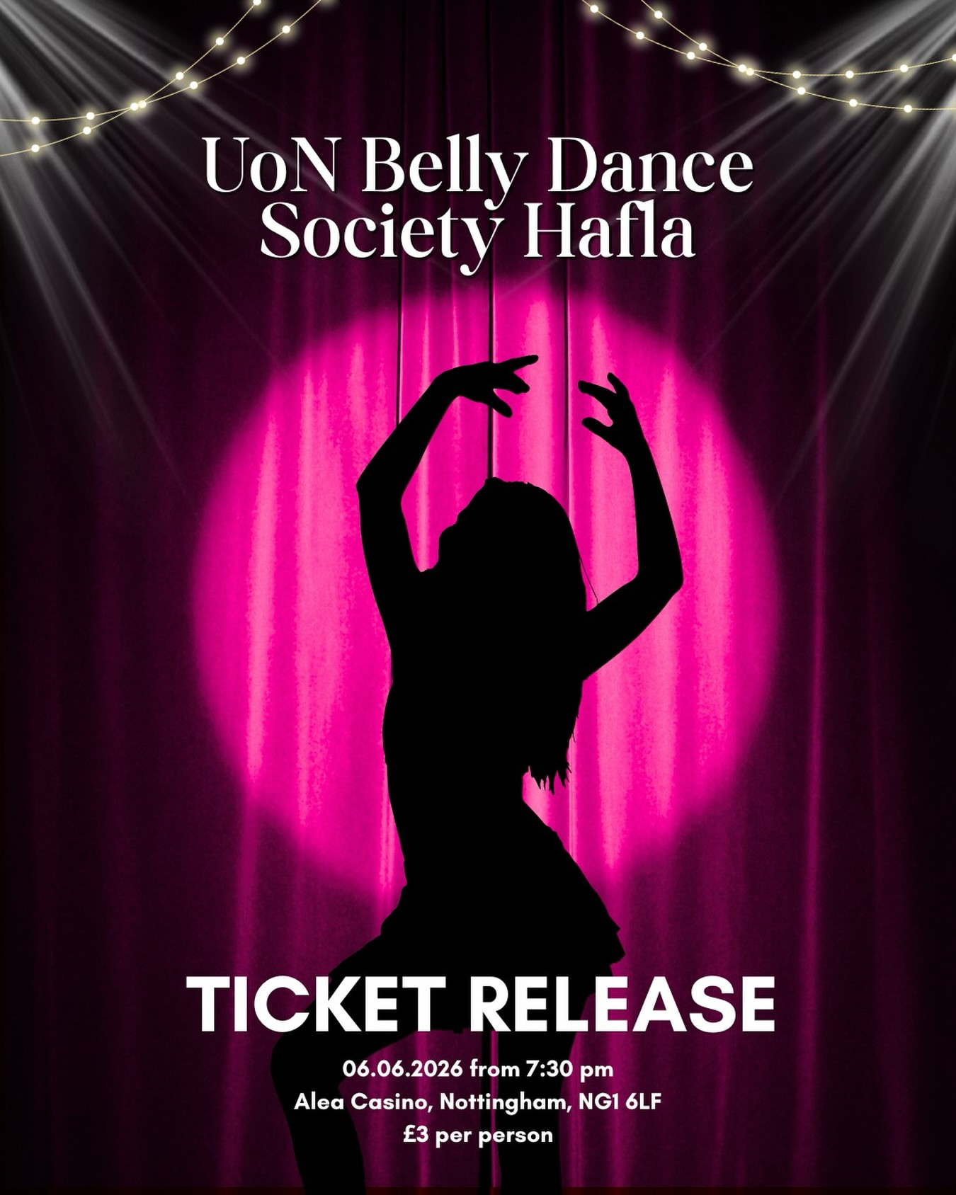 UoN Belly Dance Society Hafla