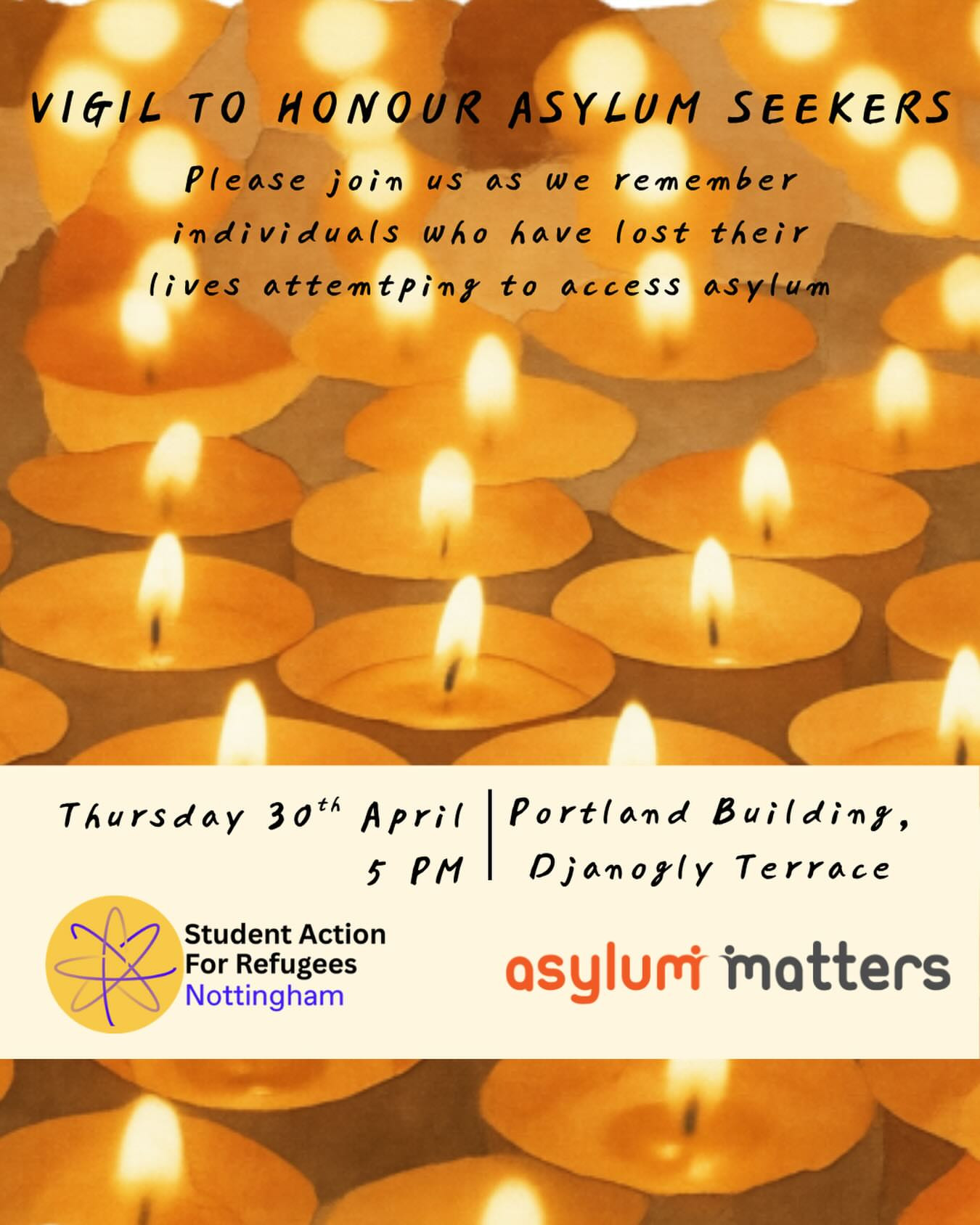 Vigil to Honour Asylum Seekers