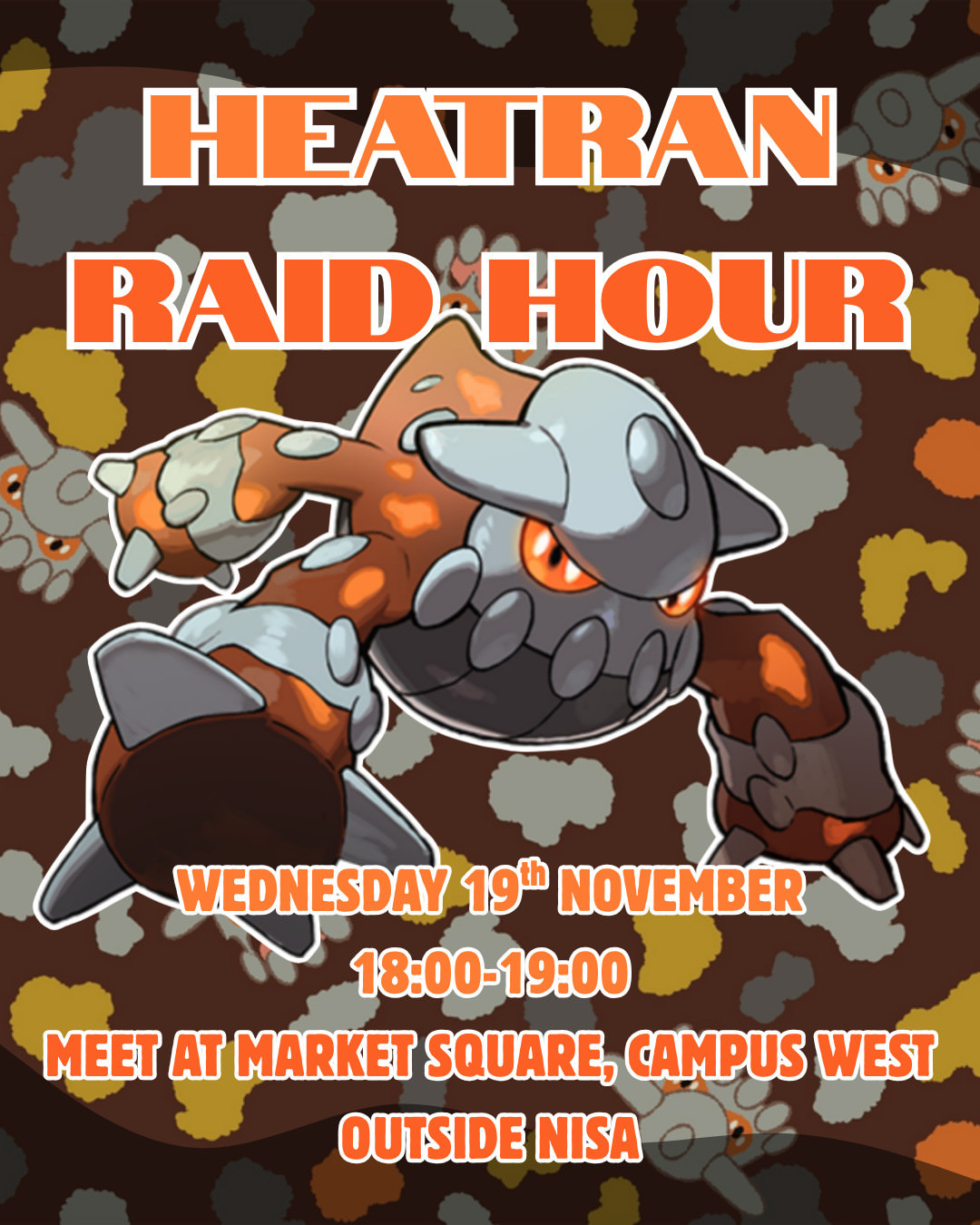 Heatran Raid Hour Walk