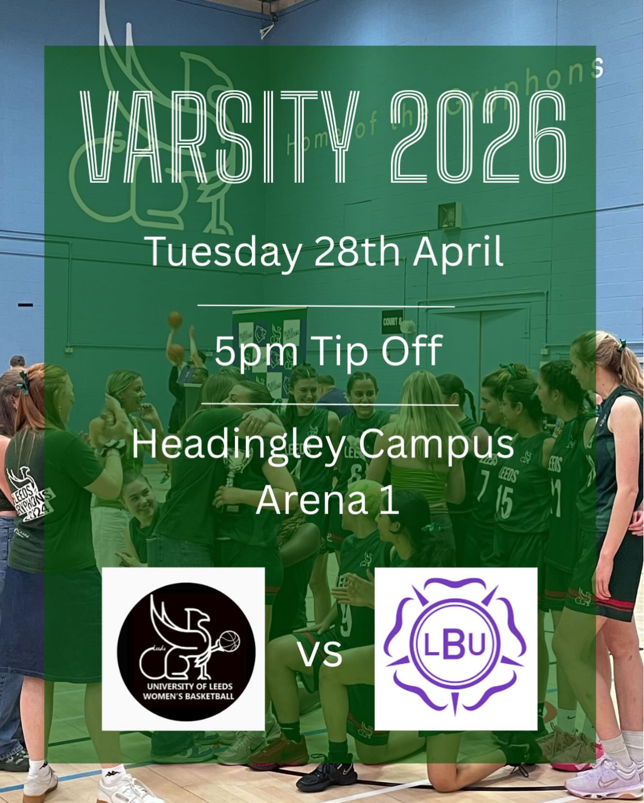 University of Leeds vs Leeds Beckett Varsity 2026