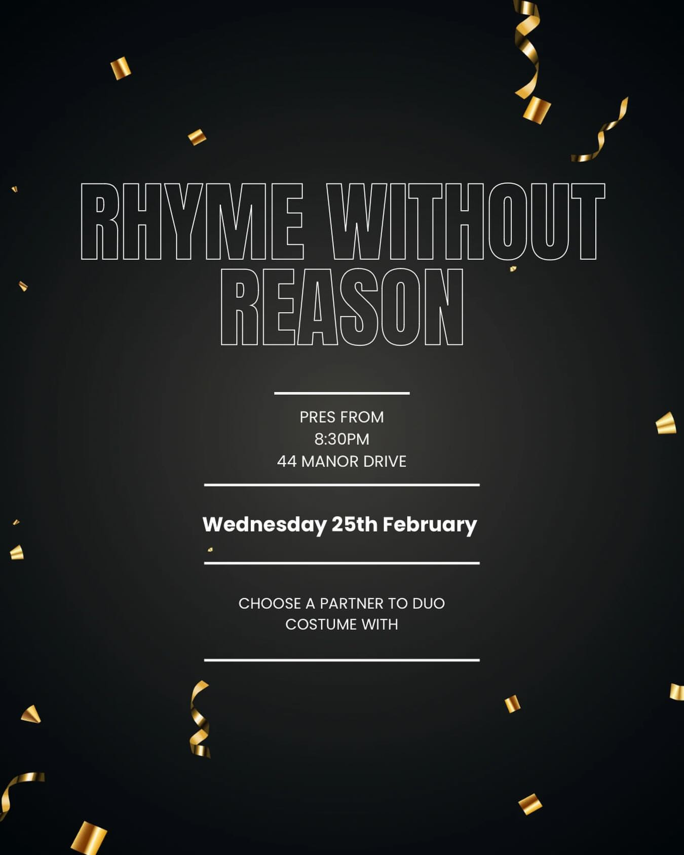 Rhyme Without Reason