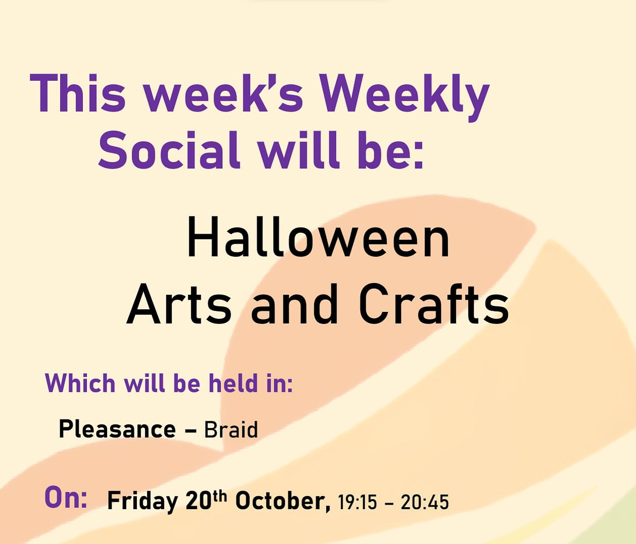 Halloween Arts and Crafts Social