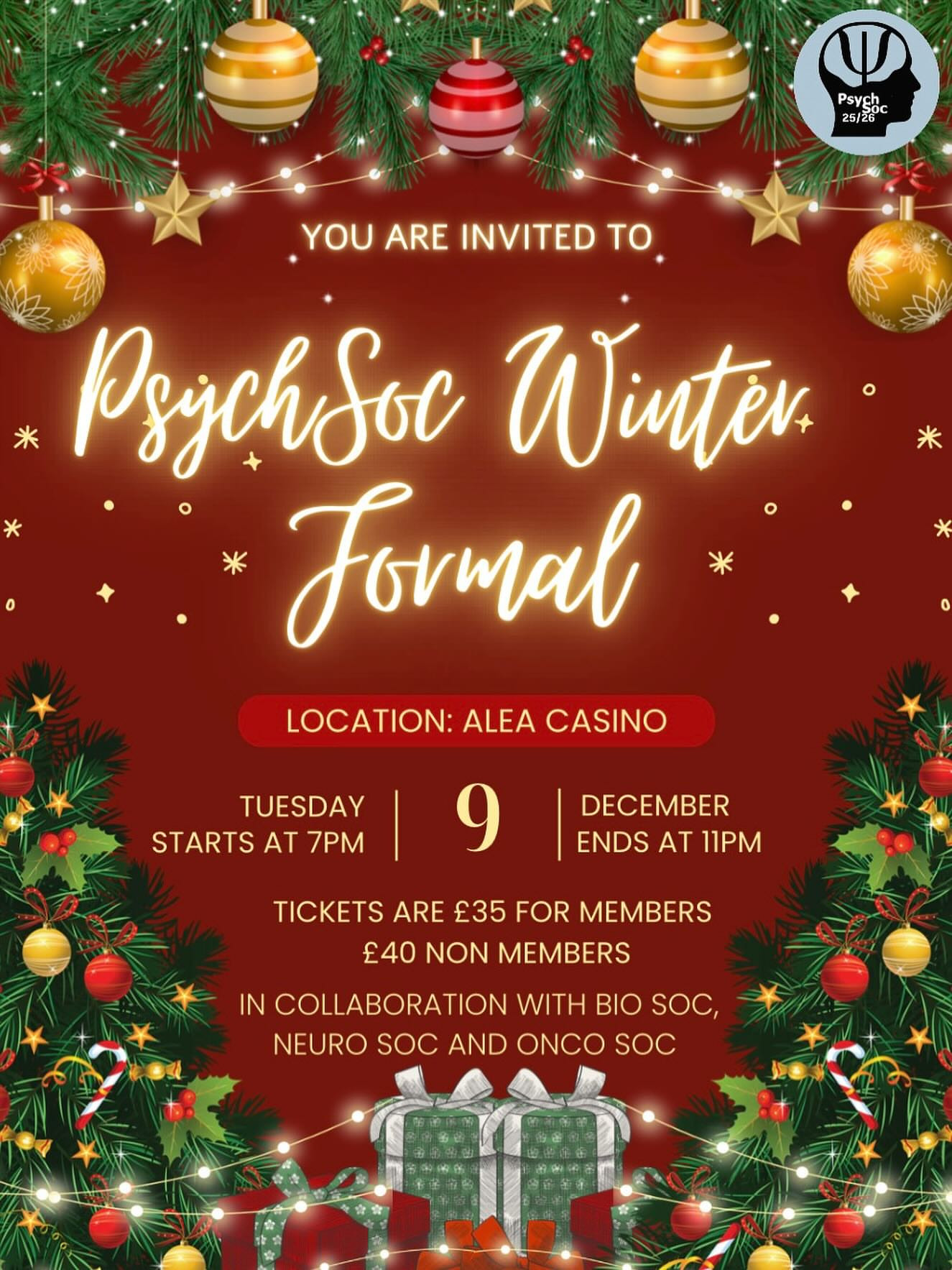 PsychSoc Winter Formal