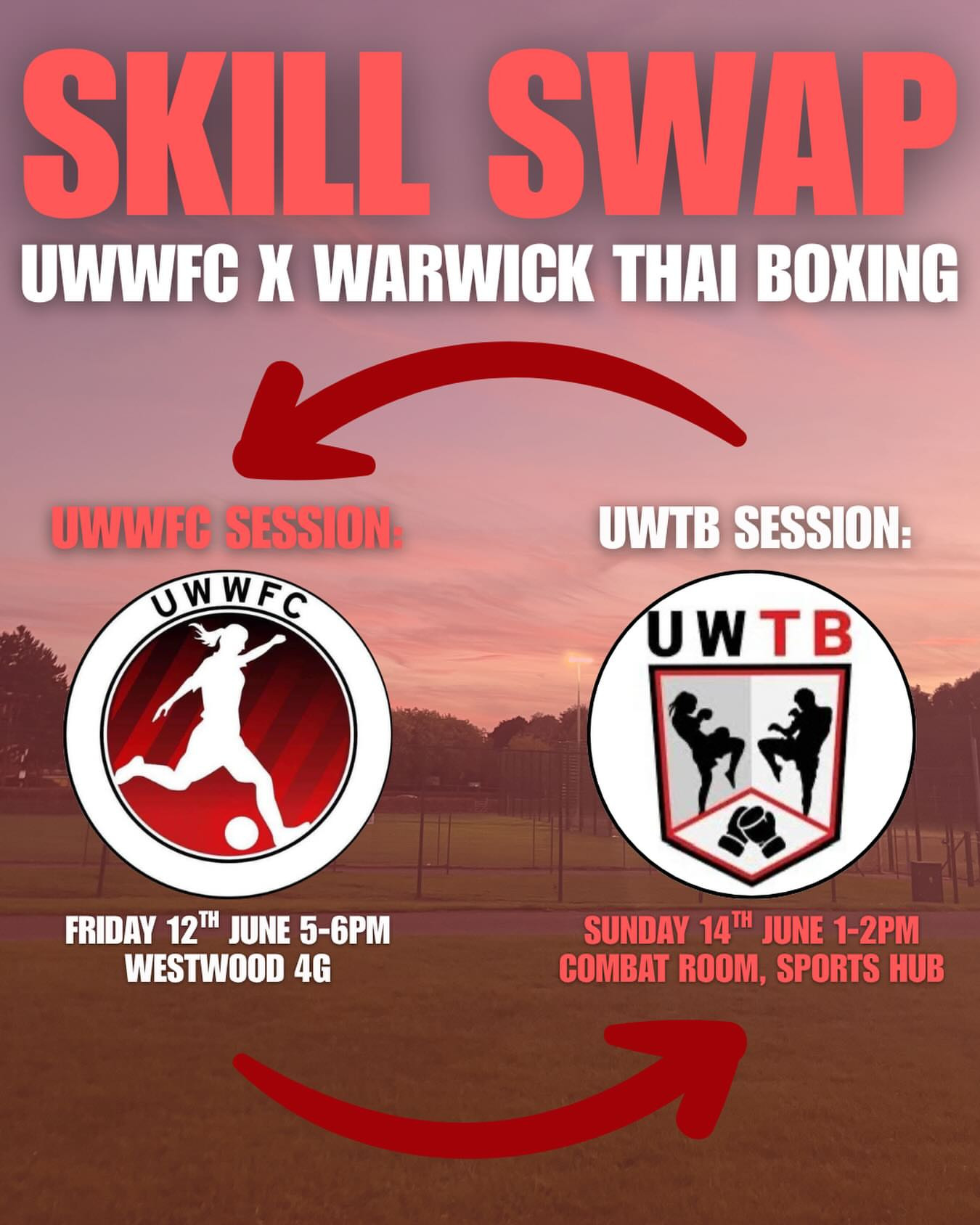 UWWFC x Warwick Thai Boxing Skill Swap