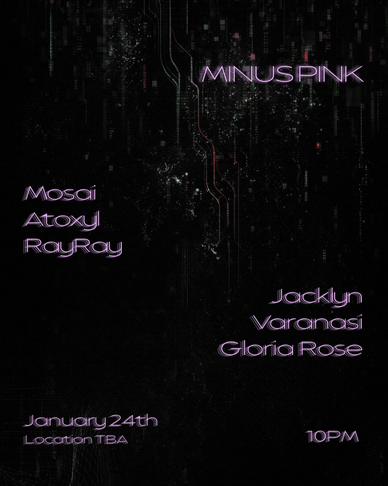 Minus Pink 2026 Kickoff