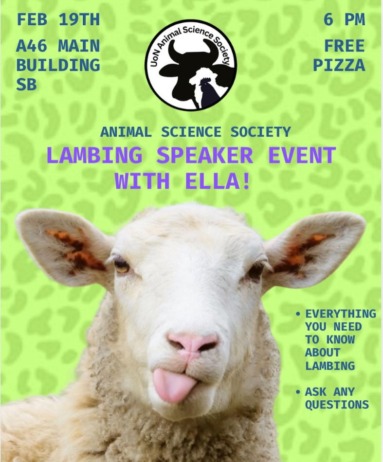 Lambing Speaker Event with Ella