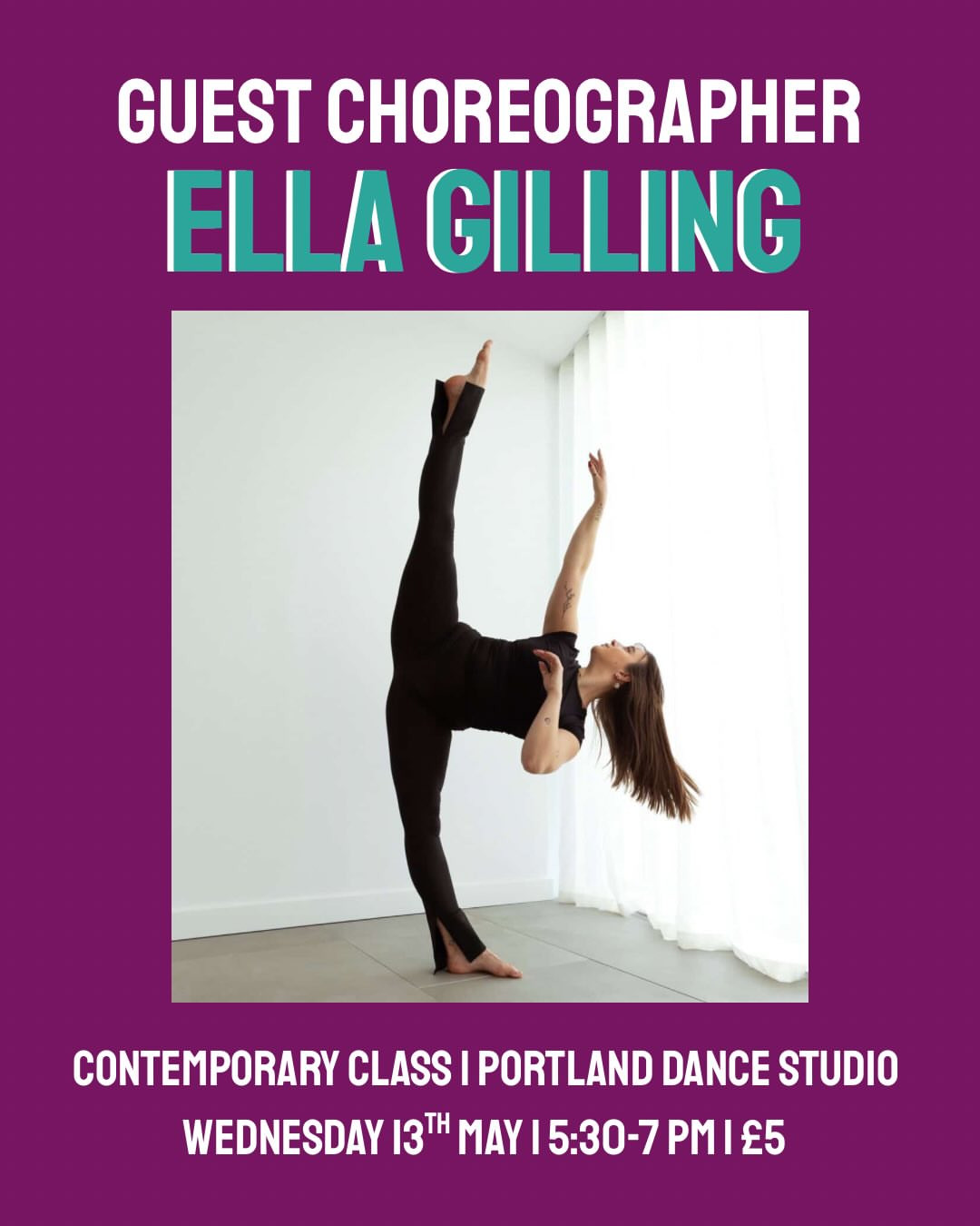 Guest Choreographer Contemporary Workshop