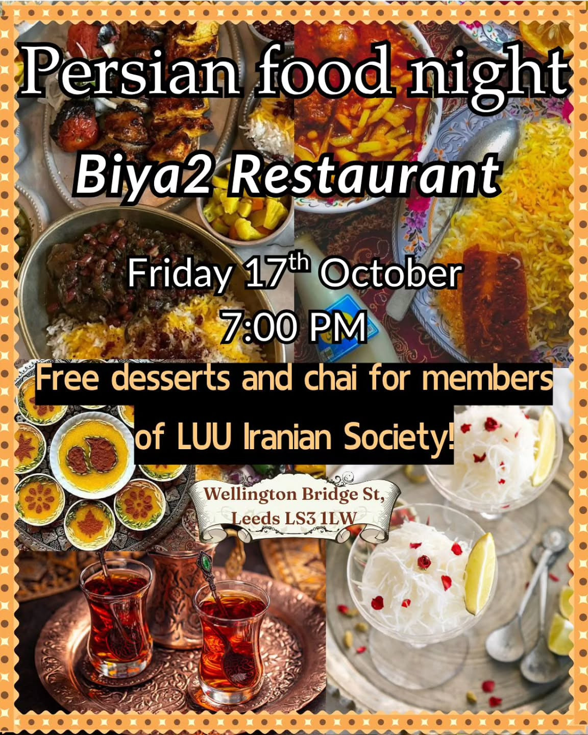 Persian Food Night