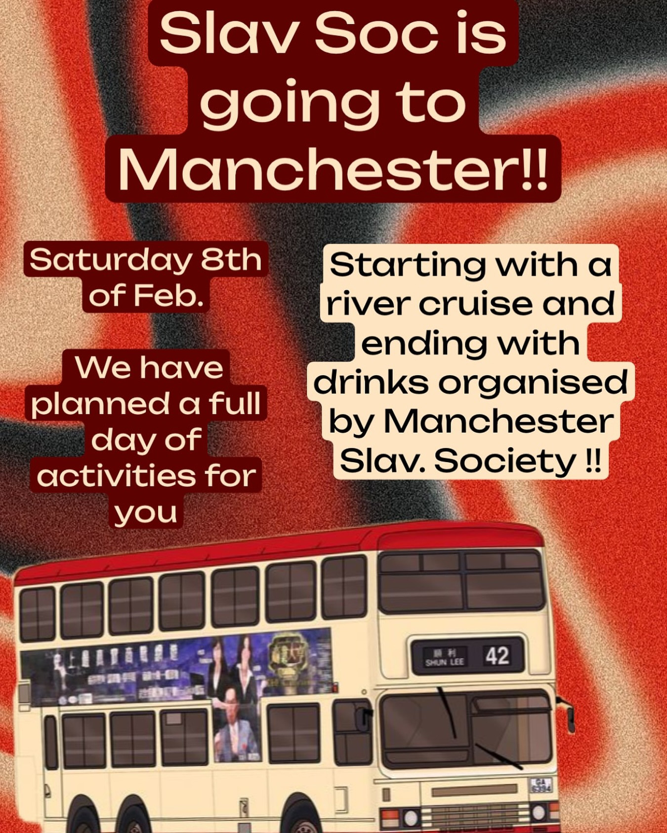 Slav Soc Trip to Manchester
