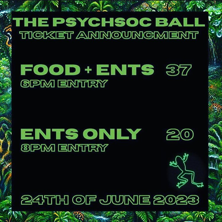 The Psych Soc Ball