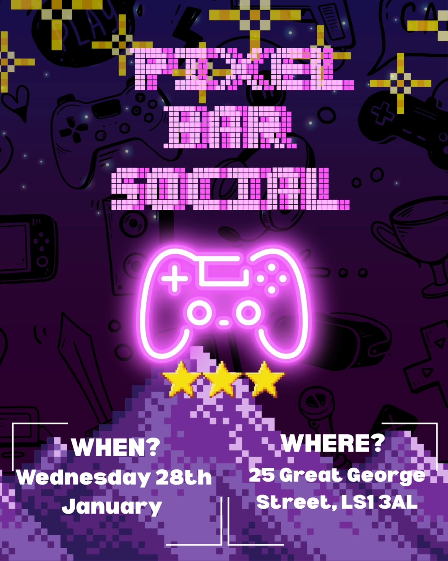 Pixel Bar Social