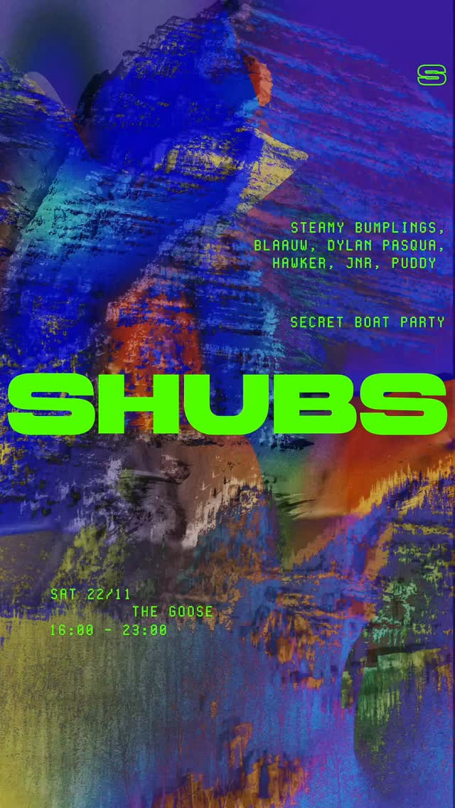 SHUBS 005 Day Boat Party w/ Steamy Bumplings