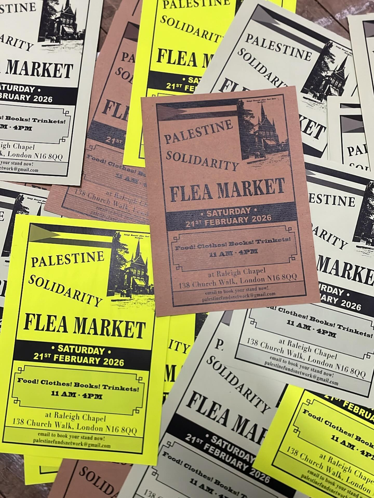 Palestine Solidarity Flea Market Fundraiser