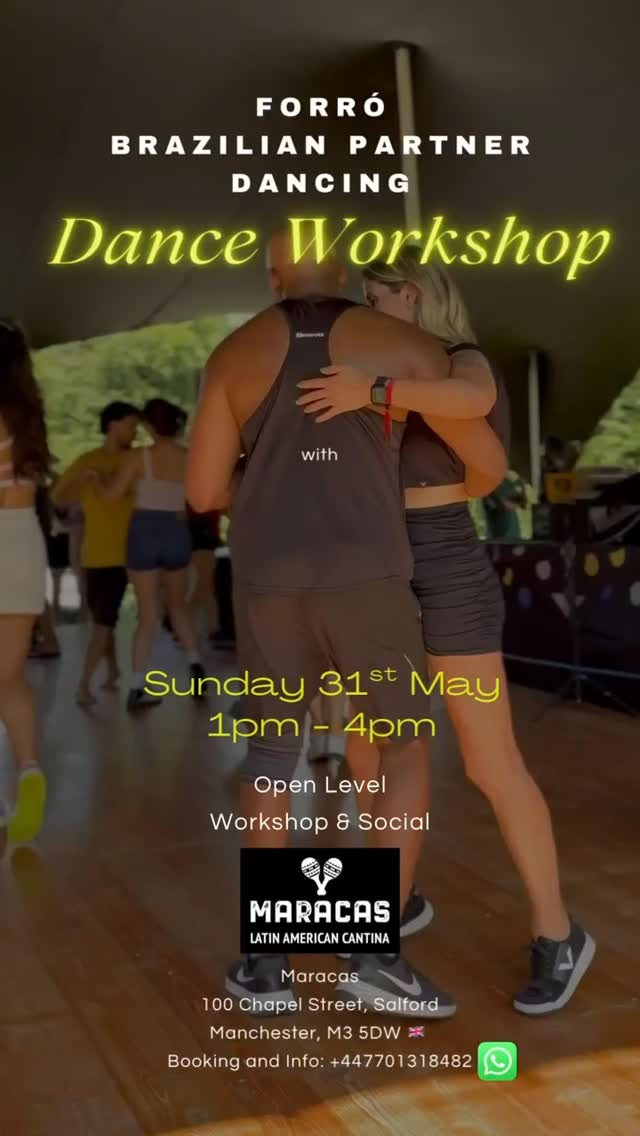 Forró Brazilian Partner Dancing Dance Workshop