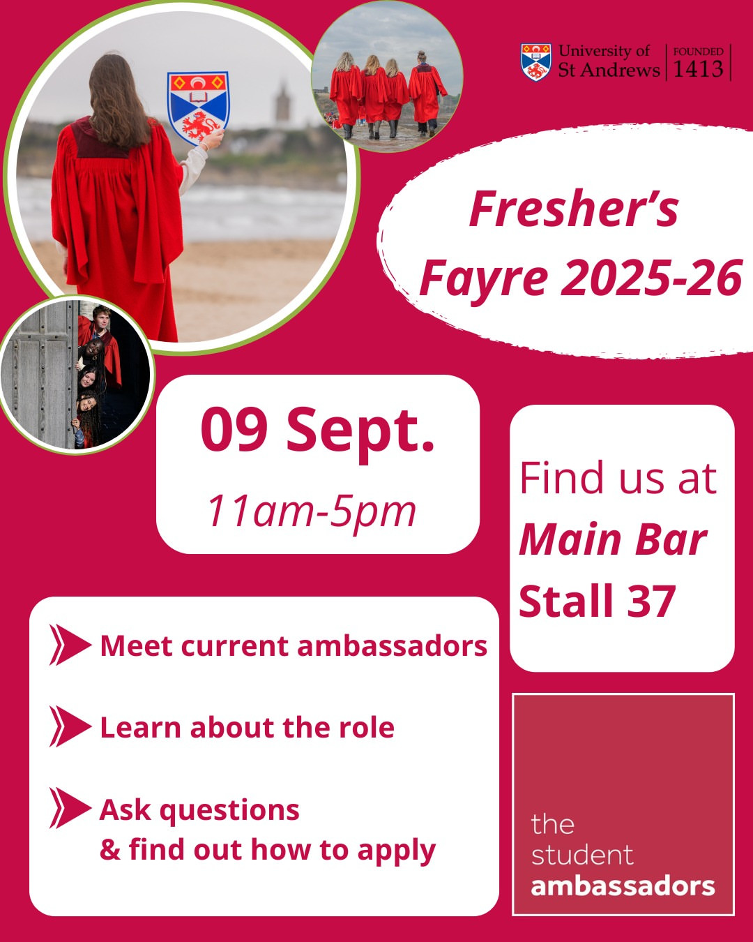 Fresher's Fayre 2025-26
