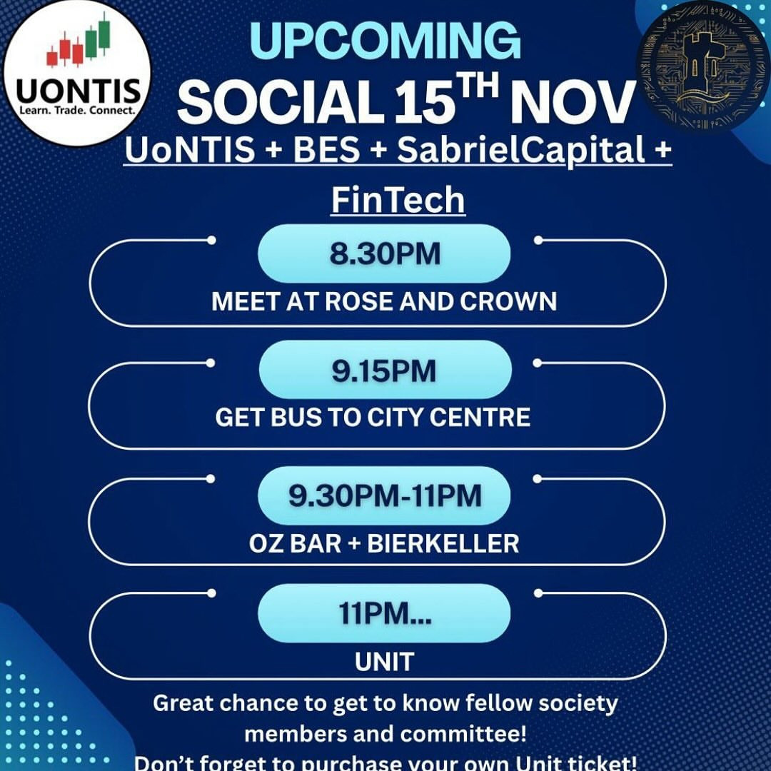 Fintech x UoNTIS x BES x SabrielCapital Social