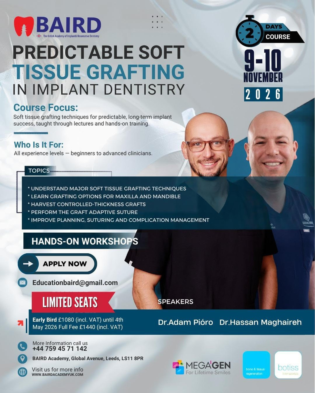 Predictable Soft Tissue Grafting in Implant Dentistry
