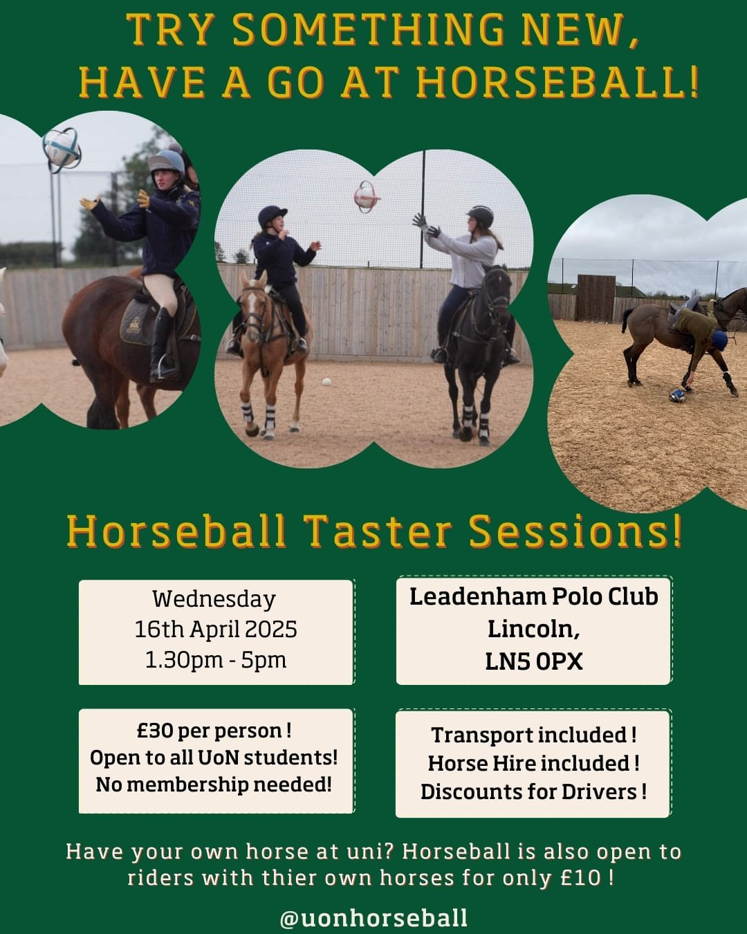 Horseball Taster Sessions