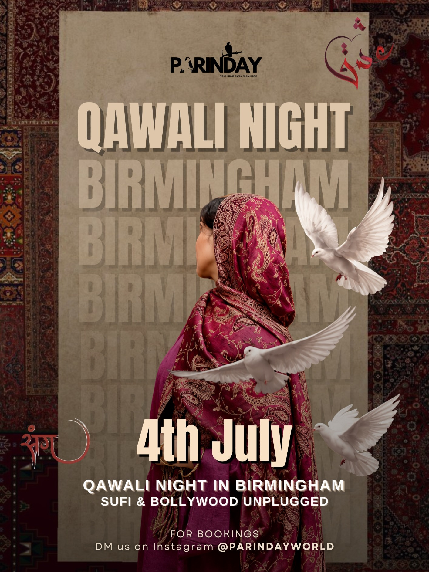 Qawwali & Sufi Night in Birmingham City